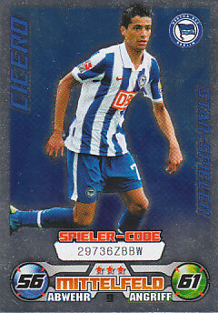 Cicero Hertha Berlin 2009/10 Topps MA Bundesliga Star Spieler #9